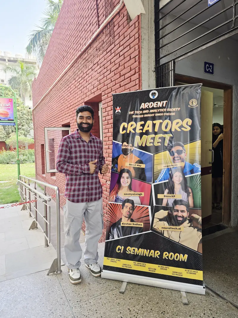 Creators Meet, Shaheed Bhagat Singh College