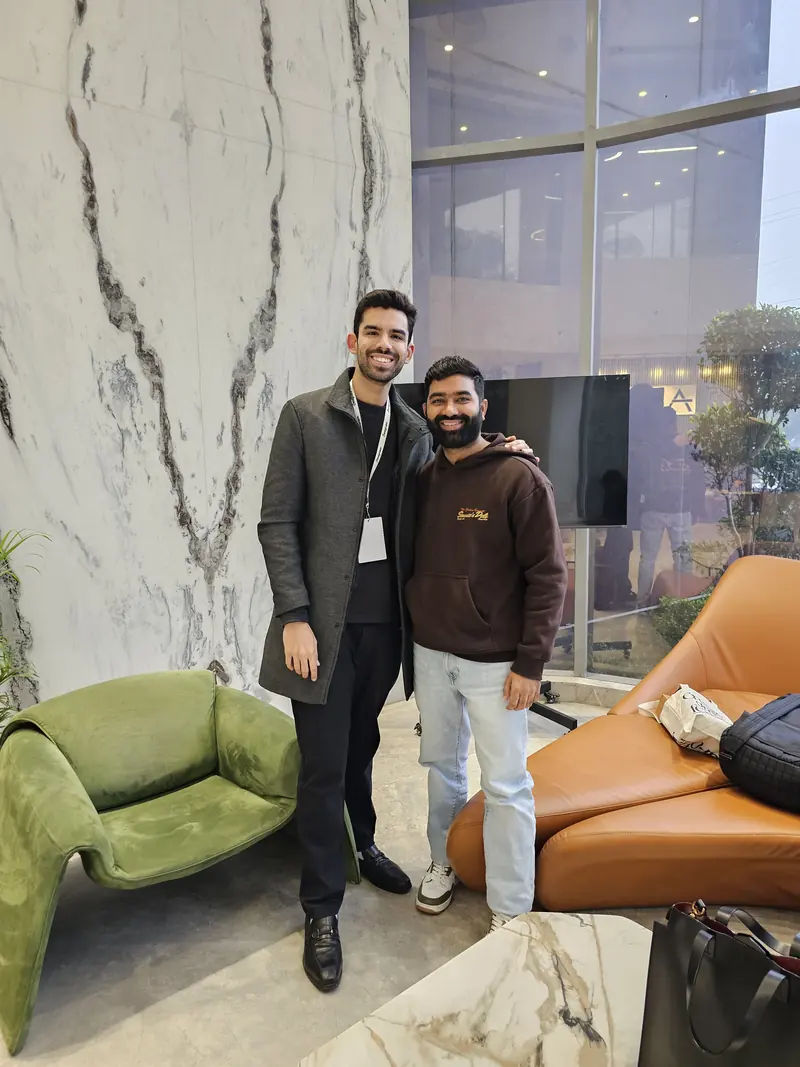 Between talks at Design Dialogue