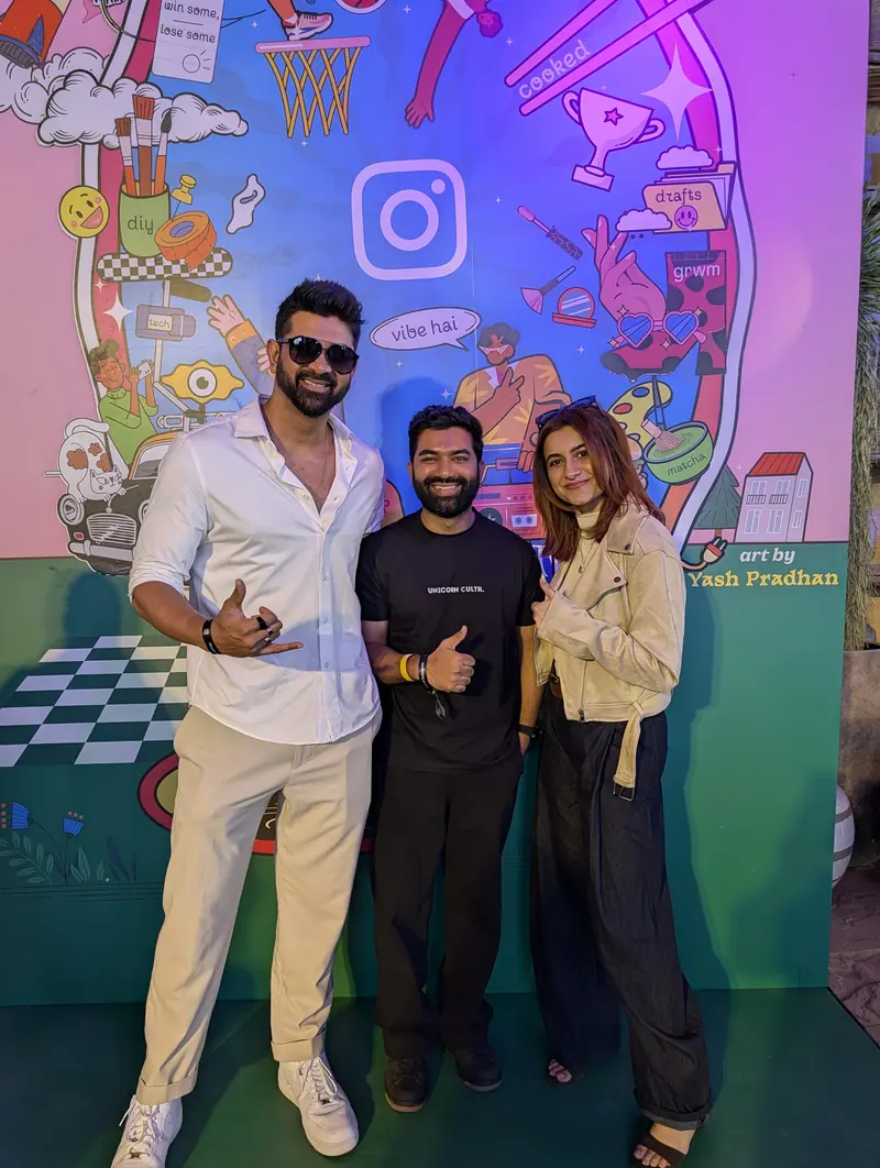 The Instagram mural wall