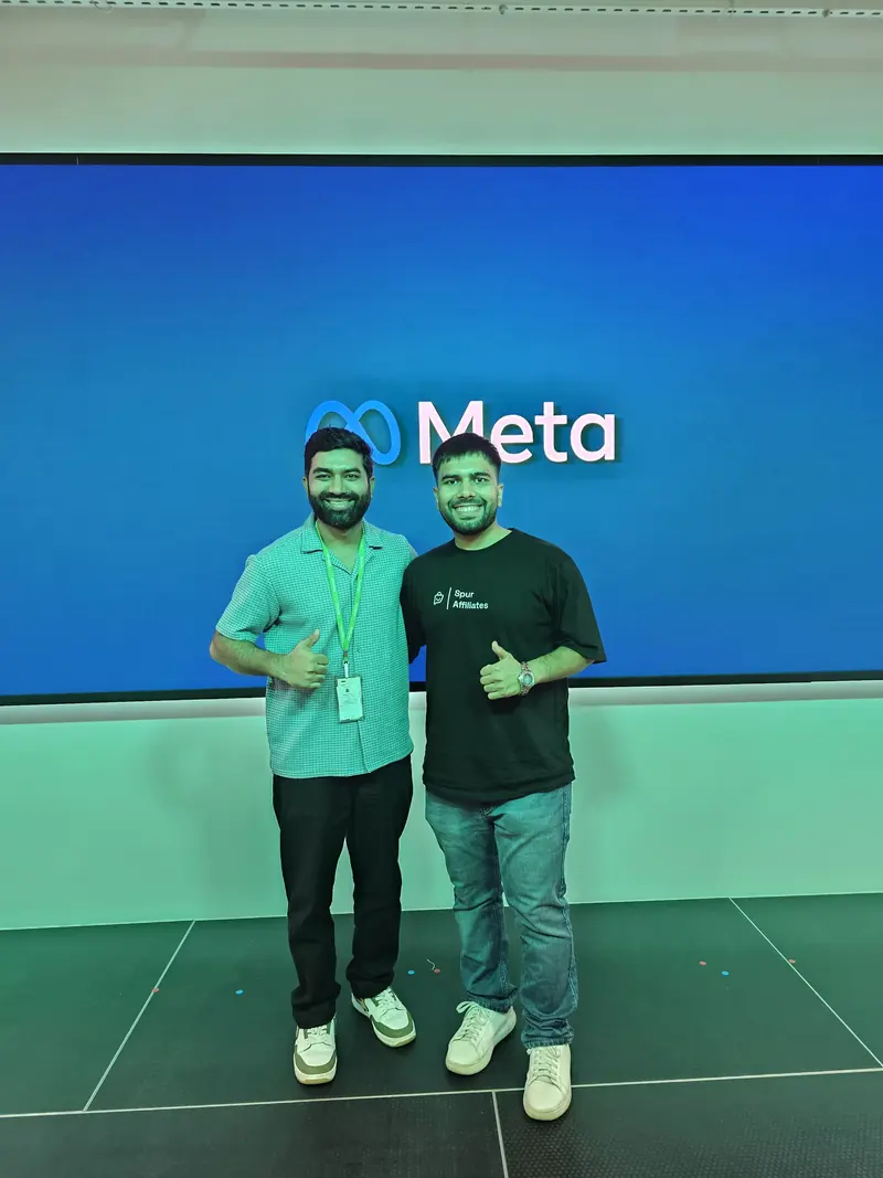 At the Meta office