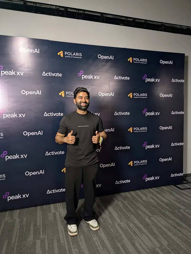 OpenAI and Peak XV founders session