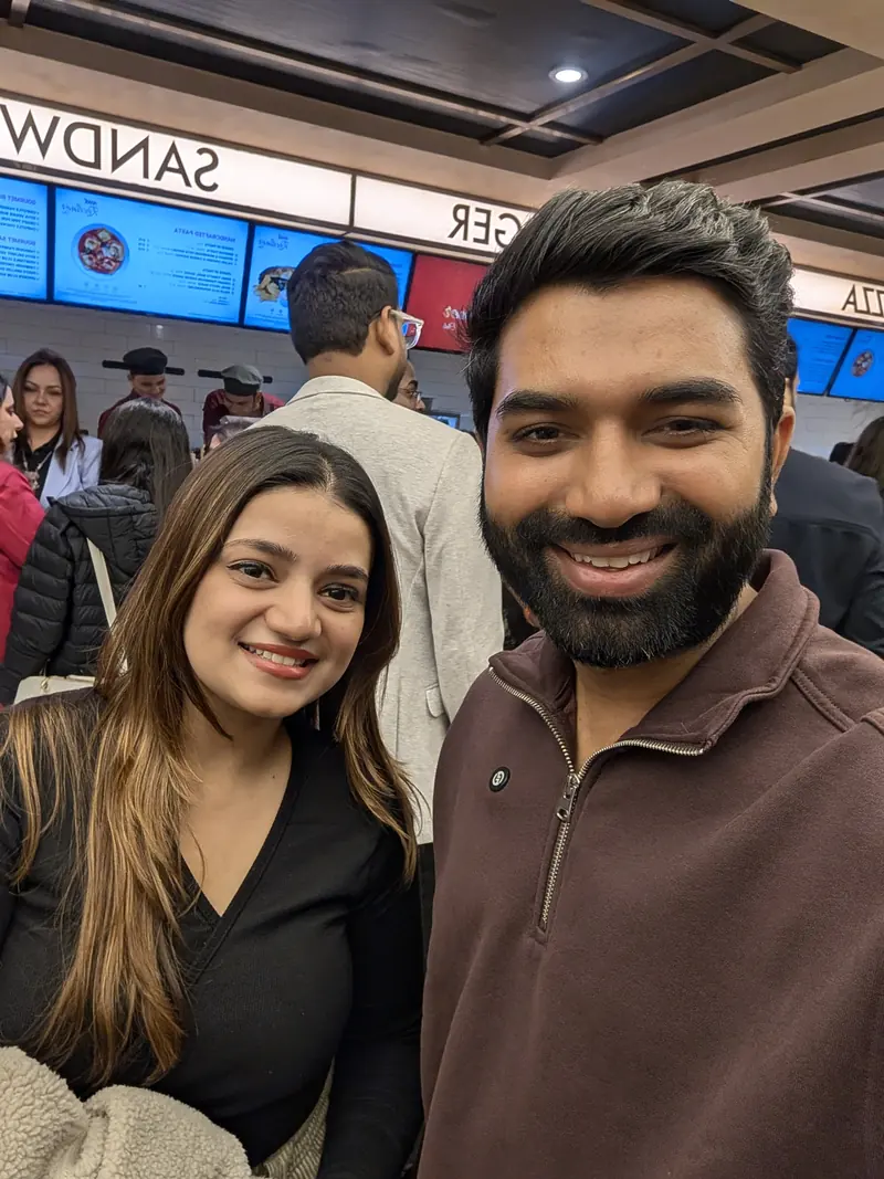 With a fellow creator, Startup Summit