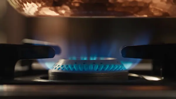 Tapan Cookware - Flame-to-pan spot for a kitchen range