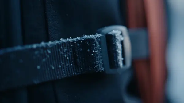Trailkit - Strap and stitch detail, built-tough cut